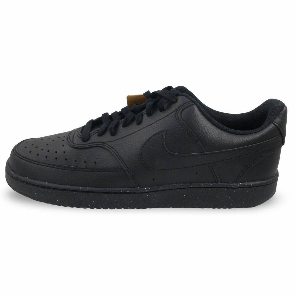Nike Court Vision Low Next Nature Men's 11.5 Black Sneakers DH2987-002 NWOB